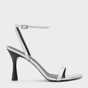 Charles & Kieth Silver Heels- NWT and Box